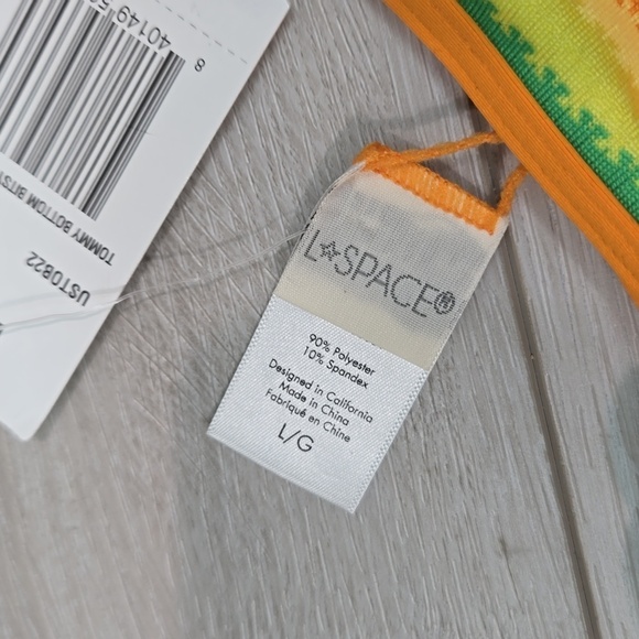 NWT L Space Women Tommy Bitsy Cut Swim Bikini  Bottom sz L - Picture 4 of 8